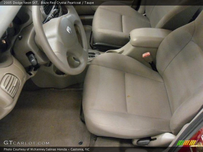 Blaze Red Crystal Pearlcoat / Taupe 2005 Dodge Neon SXT