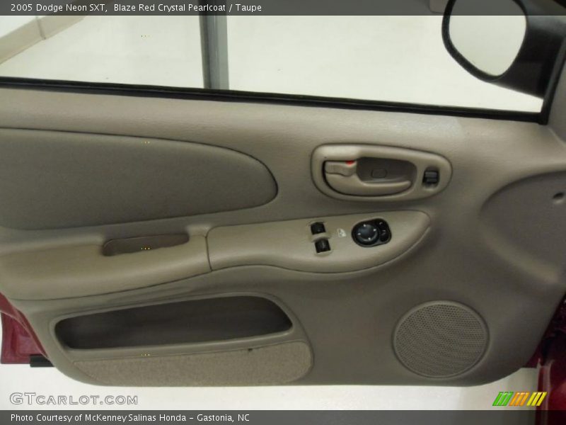 Blaze Red Crystal Pearlcoat / Taupe 2005 Dodge Neon SXT