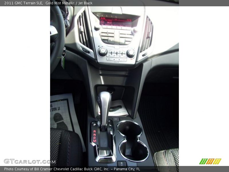 Gold Mist Metallic / Jet Black 2011 GMC Terrain SLE