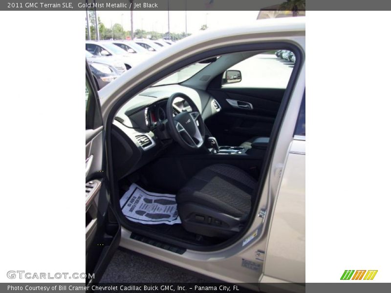 Gold Mist Metallic / Jet Black 2011 GMC Terrain SLE