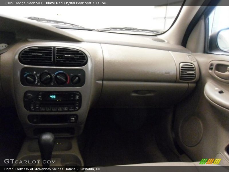 Blaze Red Crystal Pearlcoat / Taupe 2005 Dodge Neon SXT
