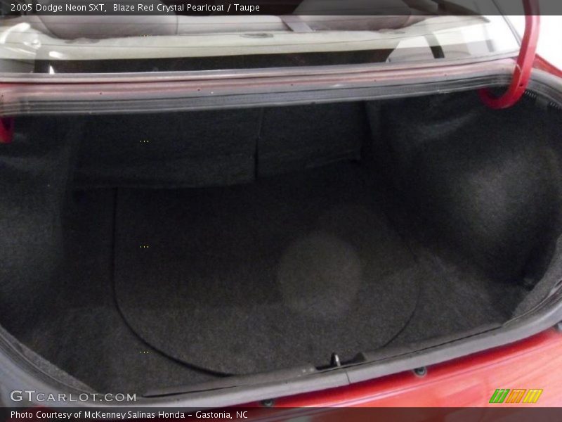 Blaze Red Crystal Pearlcoat / Taupe 2005 Dodge Neon SXT