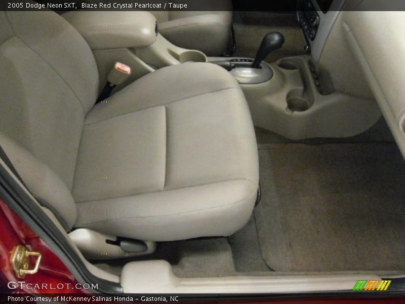 Blaze Red Crystal Pearlcoat / Taupe 2005 Dodge Neon SXT