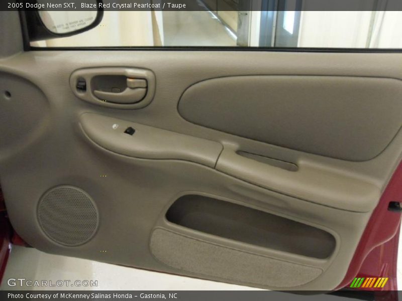 Blaze Red Crystal Pearlcoat / Taupe 2005 Dodge Neon SXT