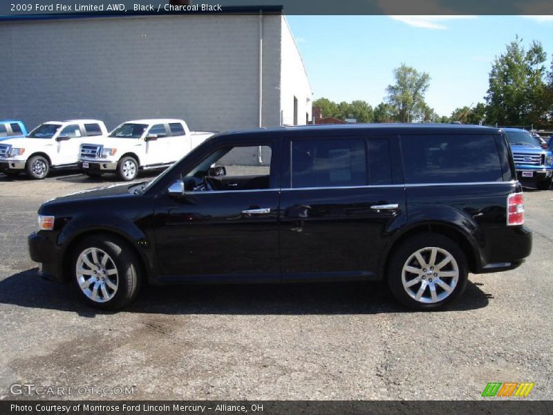 Black / Charcoal Black 2009 Ford Flex Limited AWD