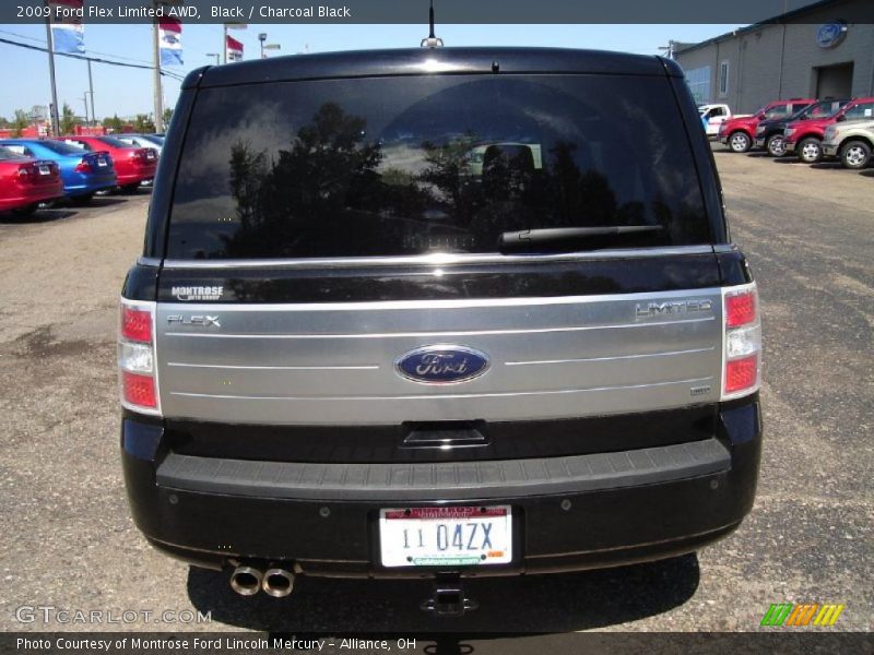 Black / Charcoal Black 2009 Ford Flex Limited AWD