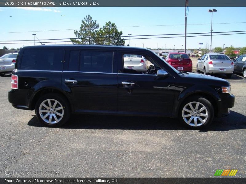 Black / Charcoal Black 2009 Ford Flex Limited AWD