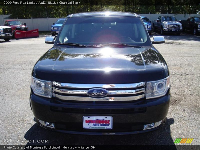 Black / Charcoal Black 2009 Ford Flex Limited AWD
