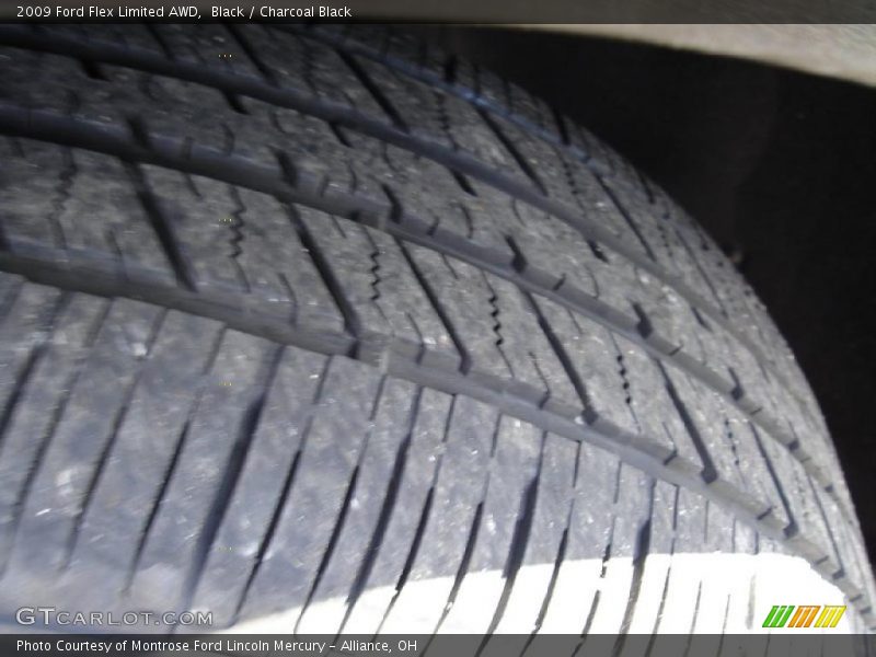 Black / Charcoal Black 2009 Ford Flex Limited AWD