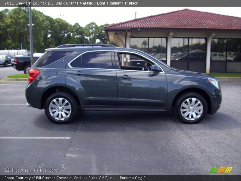 Black Granite Metallic / Light Titanium/Jet Black 2011 Chevrolet Equinox LT