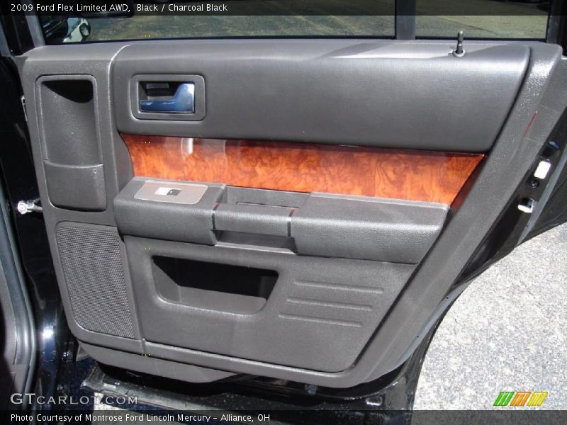 Black / Charcoal Black 2009 Ford Flex Limited AWD