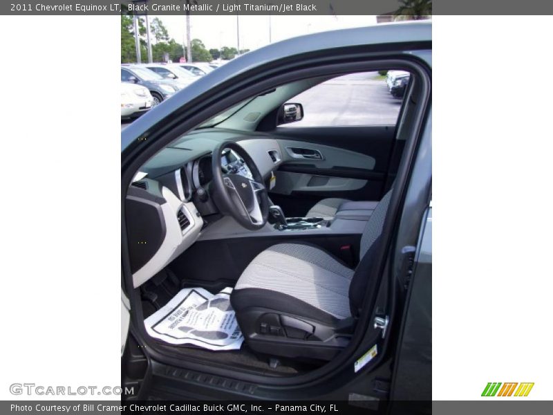 Black Granite Metallic / Light Titanium/Jet Black 2011 Chevrolet Equinox LT
