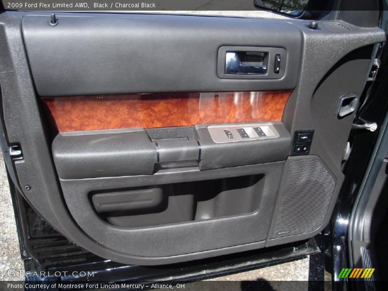 Black / Charcoal Black 2009 Ford Flex Limited AWD
