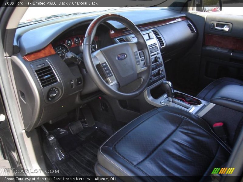 Black / Charcoal Black 2009 Ford Flex Limited AWD