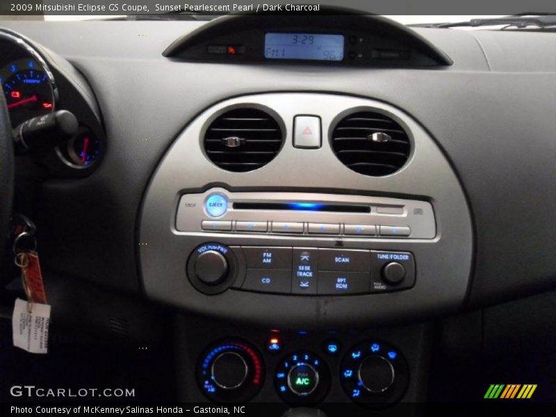 Sunset Pearlescent Pearl / Dark Charcoal 2009 Mitsubishi Eclipse GS Coupe