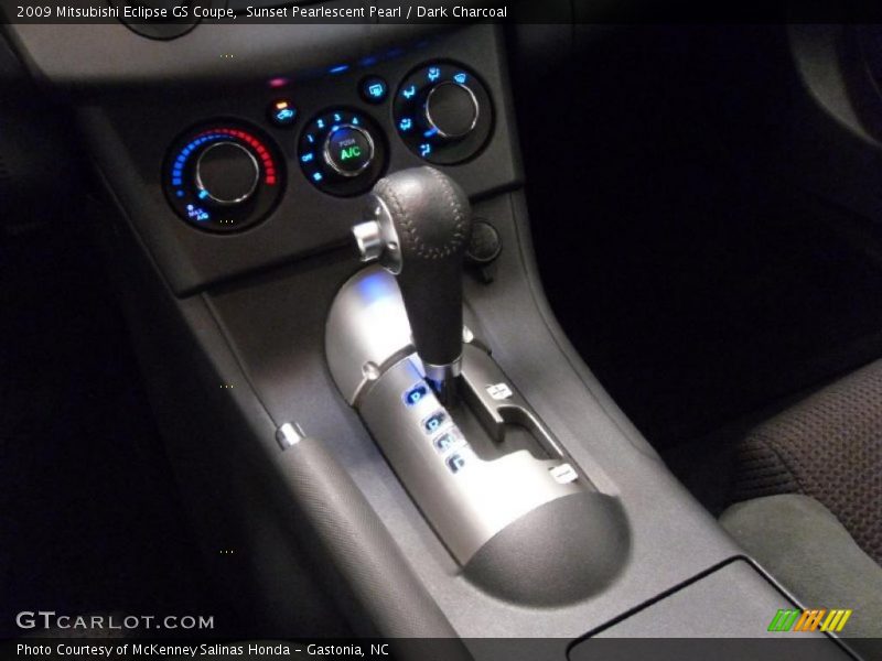 Sunset Pearlescent Pearl / Dark Charcoal 2009 Mitsubishi Eclipse GS Coupe