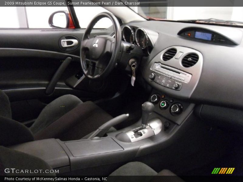 Sunset Pearlescent Pearl / Dark Charcoal 2009 Mitsubishi Eclipse GS Coupe