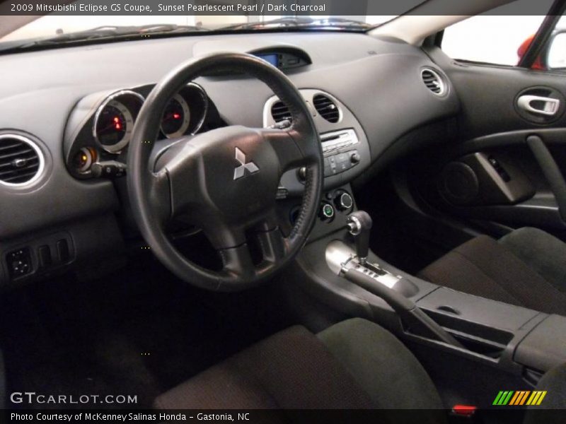 Sunset Pearlescent Pearl / Dark Charcoal 2009 Mitsubishi Eclipse GS Coupe