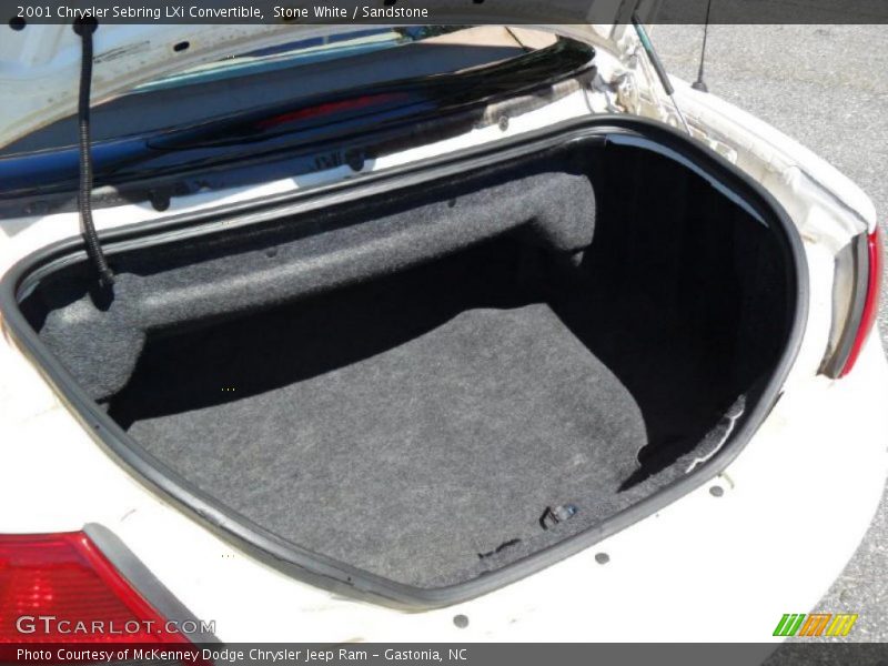 Stone White / Sandstone 2001 Chrysler Sebring LXi Convertible