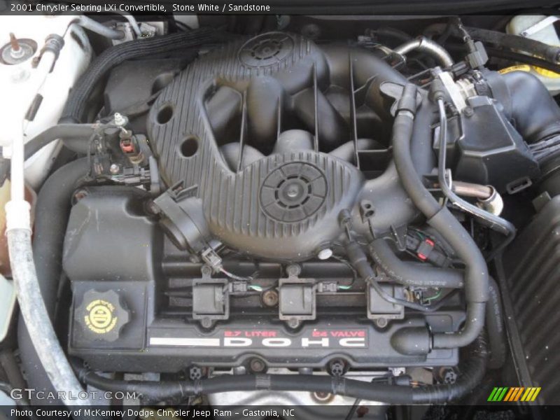 Stone White / Sandstone 2001 Chrysler Sebring LXi Convertible