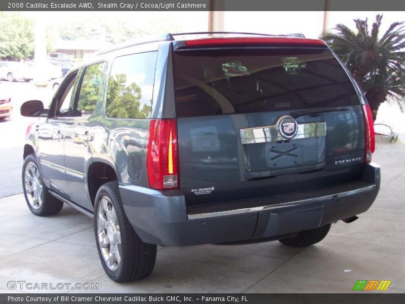 Stealth Gray / Cocoa/Light Cashmere 2008 Cadillac Escalade AWD