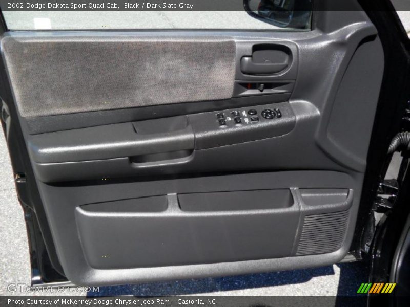 Black / Dark Slate Gray 2002 Dodge Dakota Sport Quad Cab
