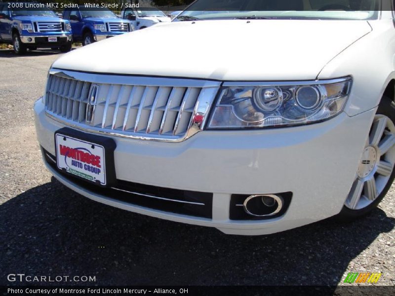 White Suede / Sand 2008 Lincoln MKZ Sedan