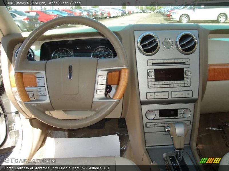 White Suede / Sand 2008 Lincoln MKZ Sedan