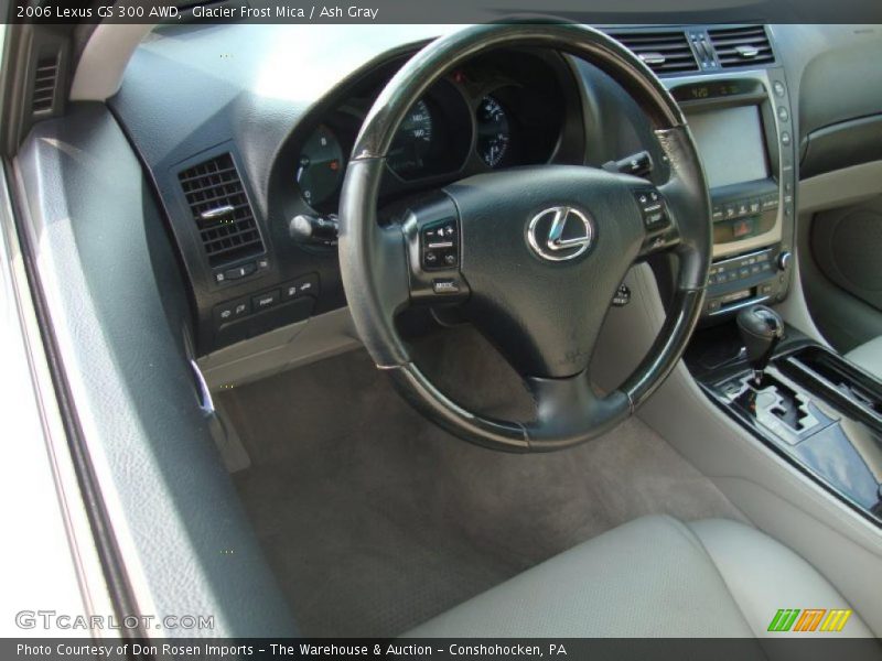 Glacier Frost Mica / Ash Gray 2006 Lexus GS 300 AWD