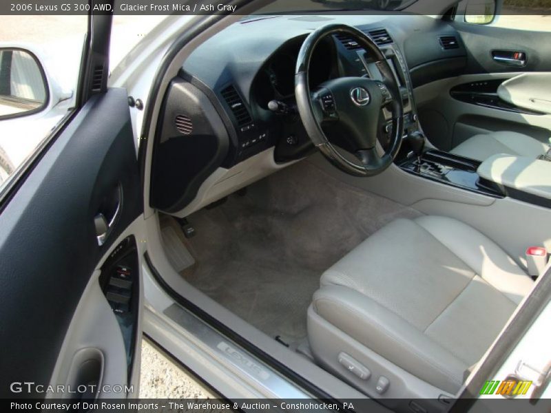 Glacier Frost Mica / Ash Gray 2006 Lexus GS 300 AWD