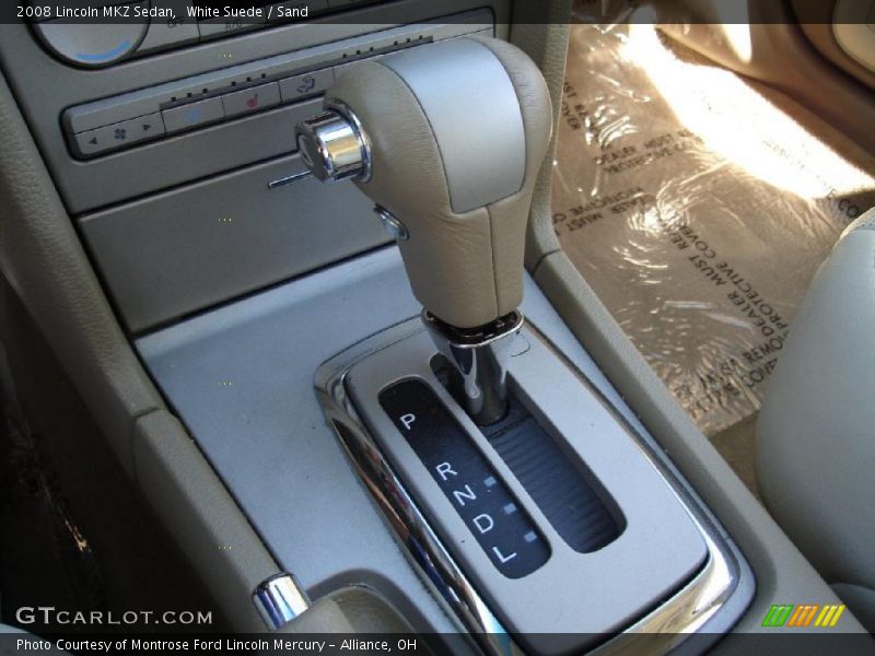 White Suede / Sand 2008 Lincoln MKZ Sedan