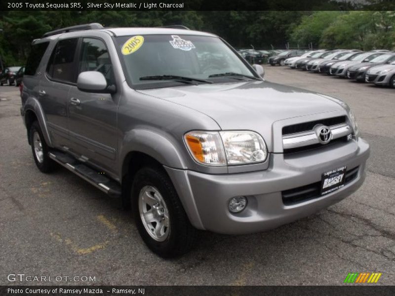 Silver Sky Metallic / Light Charcoal 2005 Toyota Sequoia SR5