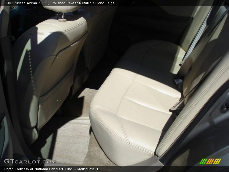 Polished Pewter Metallic / Blond Beige 2002 Nissan Altima 2.5 SL