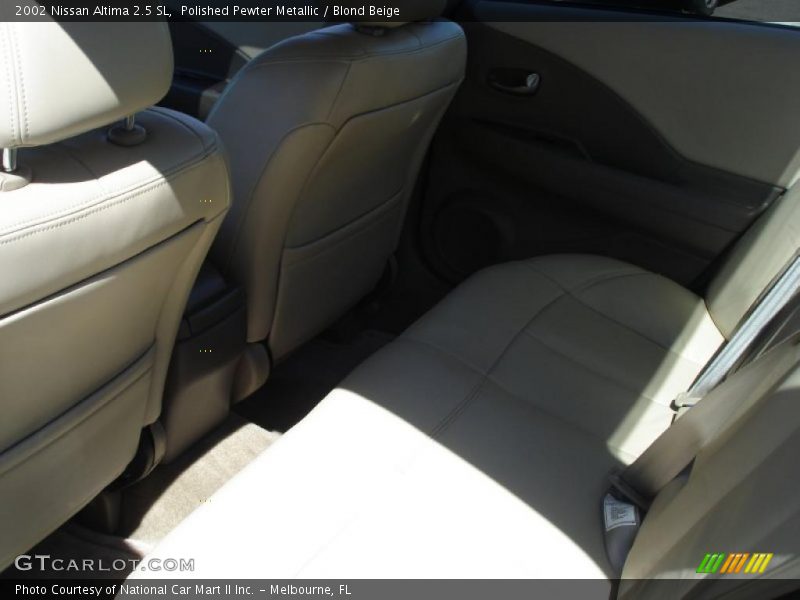 Polished Pewter Metallic / Blond Beige 2002 Nissan Altima 2.5 SL
