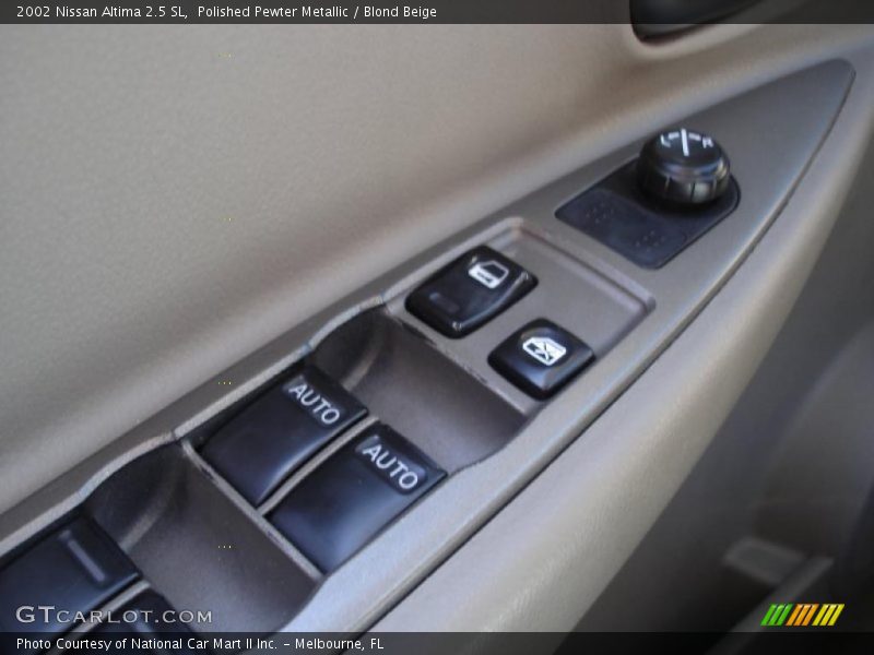 Polished Pewter Metallic / Blond Beige 2002 Nissan Altima 2.5 SL