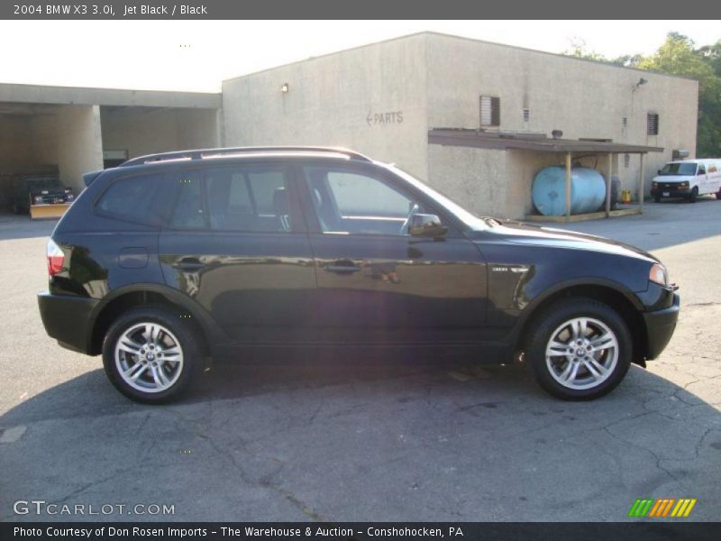 Jet Black / Black 2004 BMW X3 3.0i