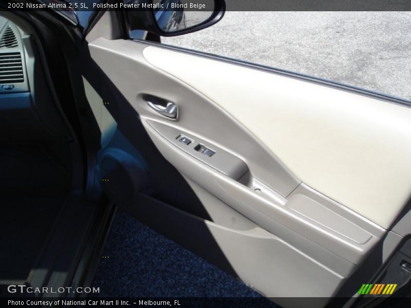 Polished Pewter Metallic / Blond Beige 2002 Nissan Altima 2.5 SL