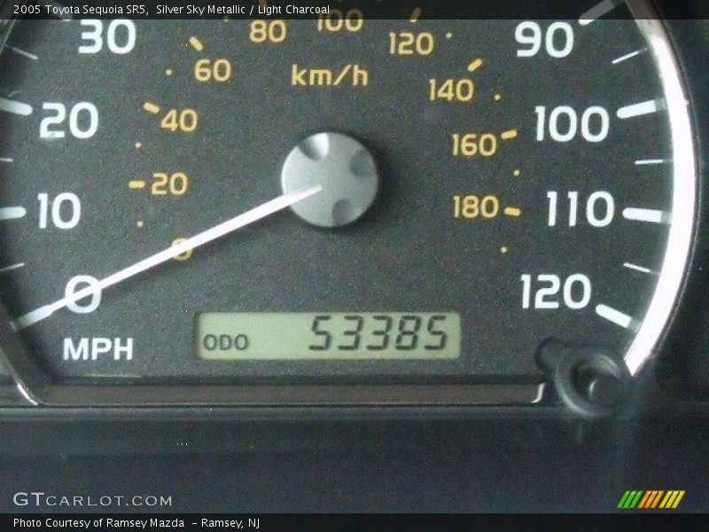 Silver Sky Metallic / Light Charcoal 2005 Toyota Sequoia SR5