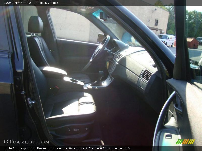 Jet Black / Black 2004 BMW X3 3.0i