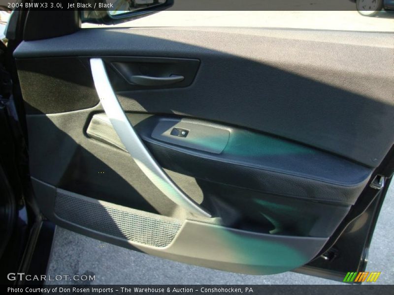 Jet Black / Black 2004 BMW X3 3.0i