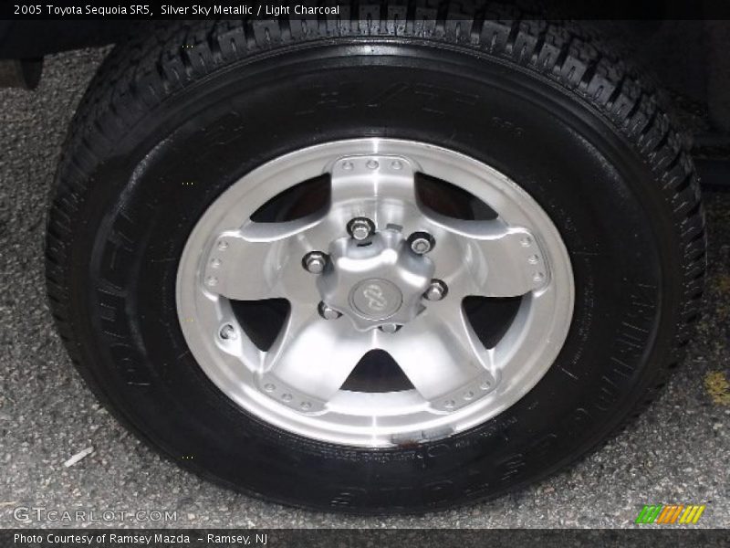 Silver Sky Metallic / Light Charcoal 2005 Toyota Sequoia SR5