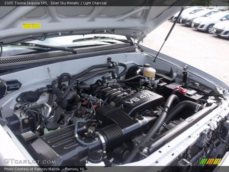 Silver Sky Metallic / Light Charcoal 2005 Toyota Sequoia SR5