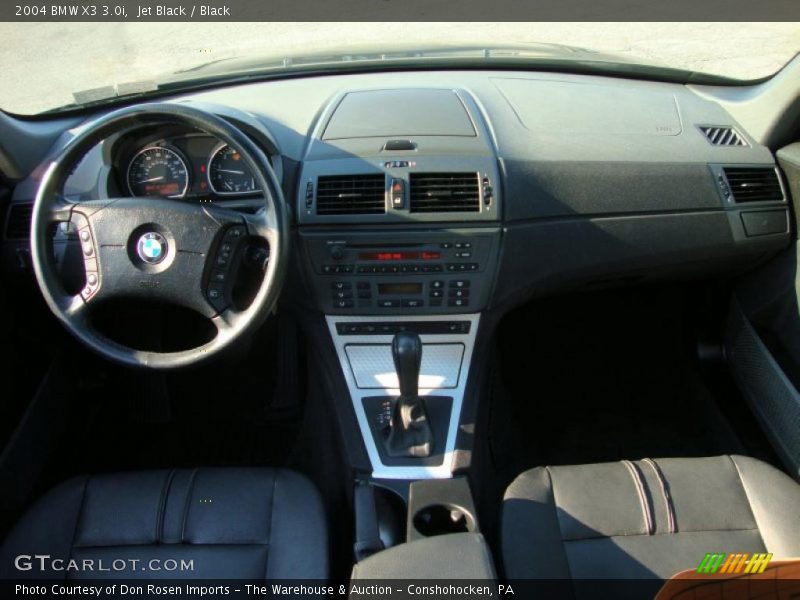 Jet Black / Black 2004 BMW X3 3.0i