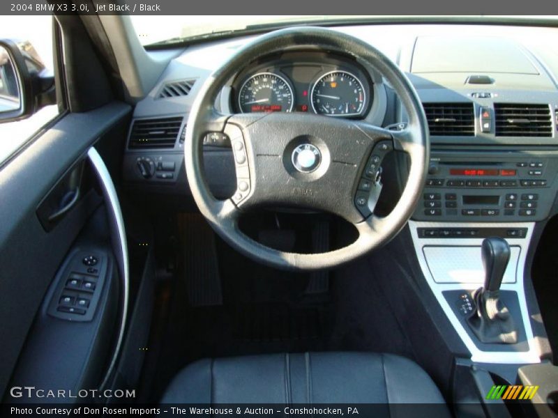 Jet Black / Black 2004 BMW X3 3.0i