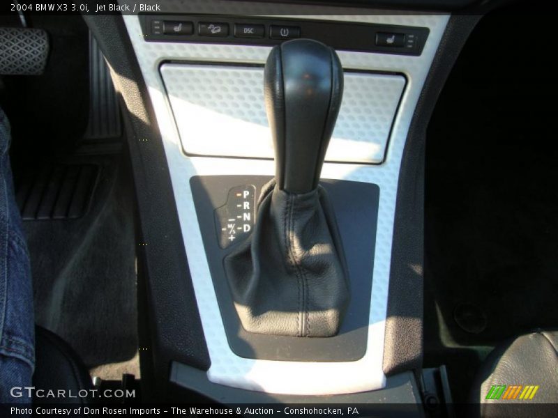 Jet Black / Black 2004 BMW X3 3.0i