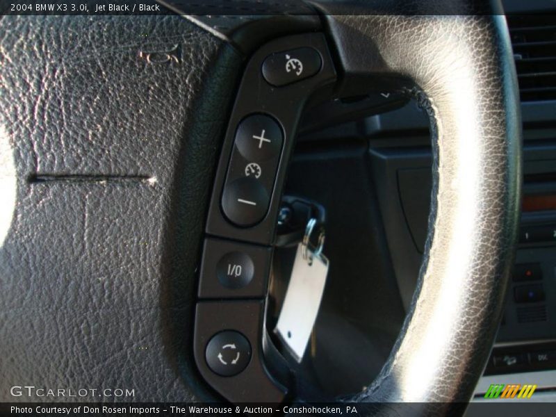 Jet Black / Black 2004 BMW X3 3.0i