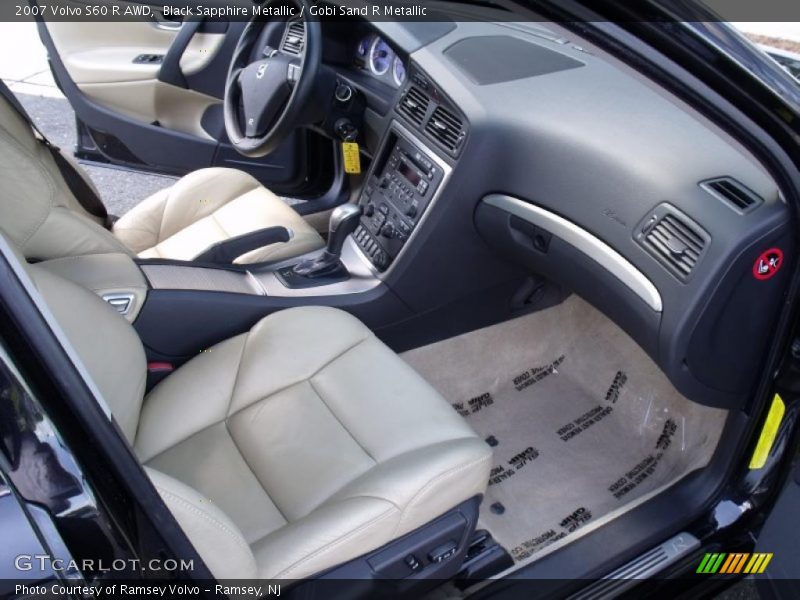  2007 S60 R AWD Gobi Sand R Metallic Interior