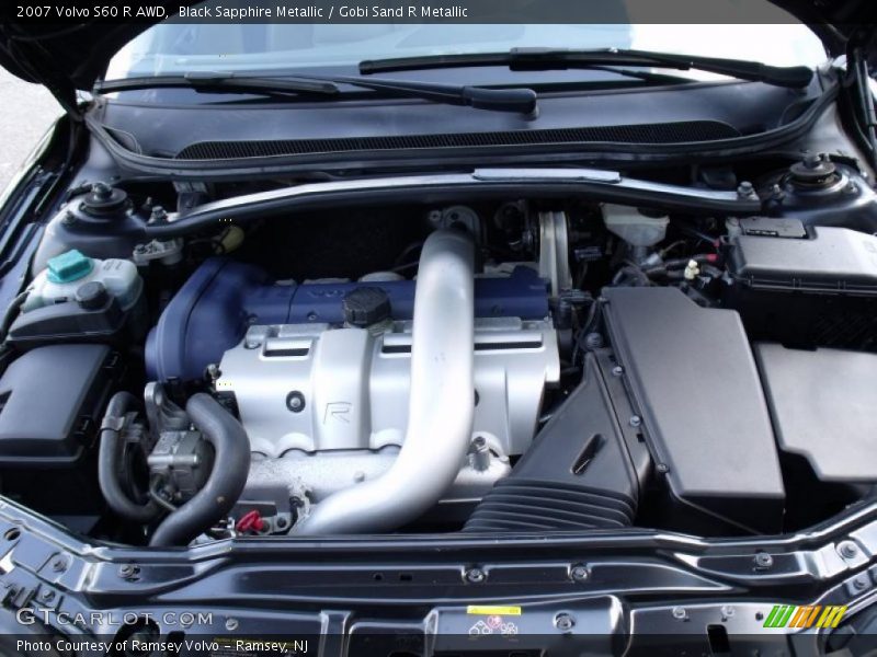  2007 S60 R AWD Engine - 2.5 Liter R Turbocharged DOHC 20-Valve VVT 5 Cylinder