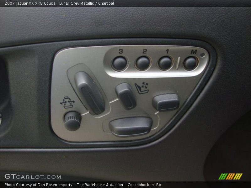 Lunar Grey Metallic / Charcoal 2007 Jaguar XK XK8 Coupe