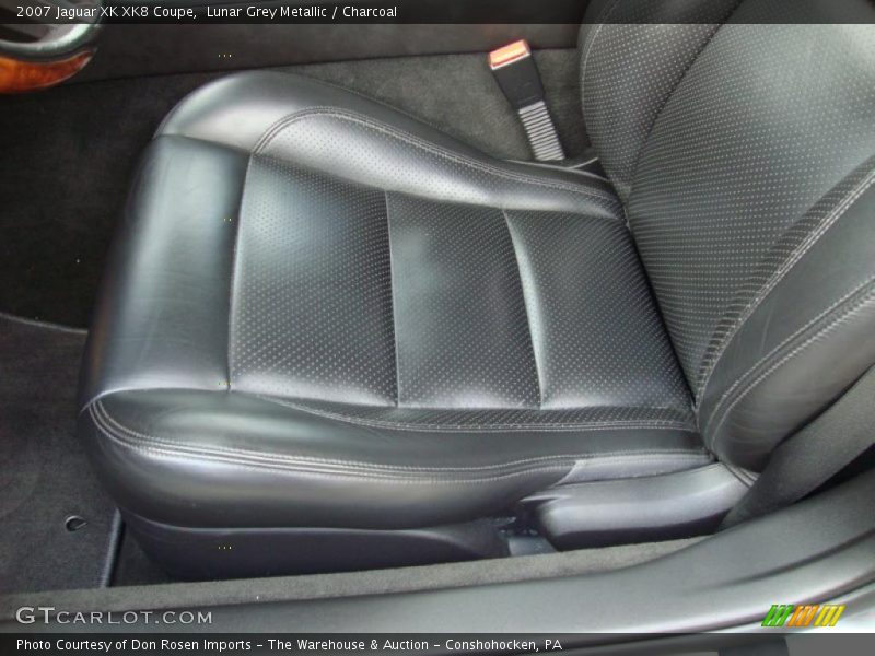 Lunar Grey Metallic / Charcoal 2007 Jaguar XK XK8 Coupe